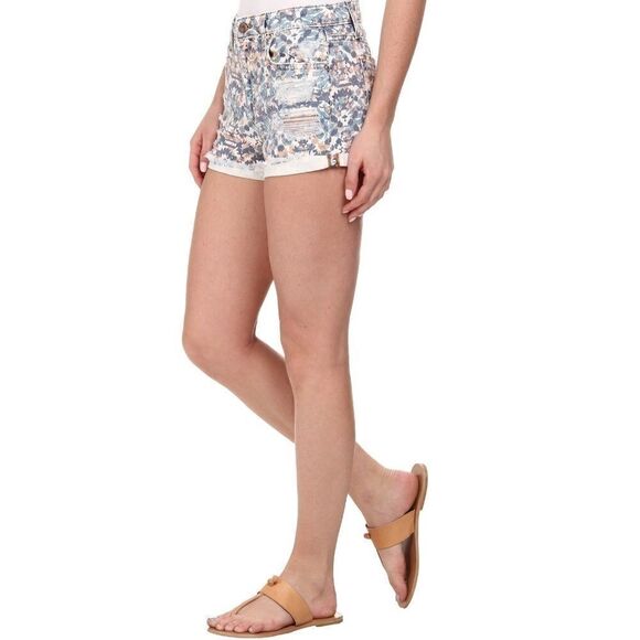 NWT Joe’s Mosaic Distressed Hi Rise Jeans Short 26 - Picture 1 of 8